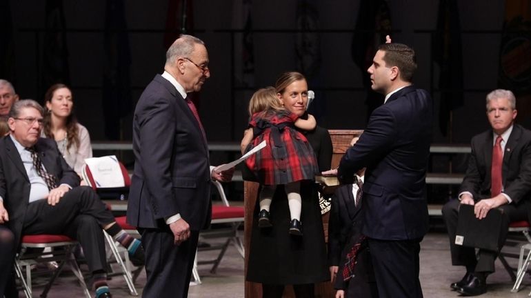 Timothy Sini Sworn In As Suffolk County District Attorney Newsday 