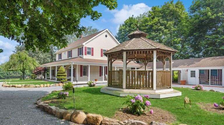 This $2.3 million Riverhead home sits on five acres.