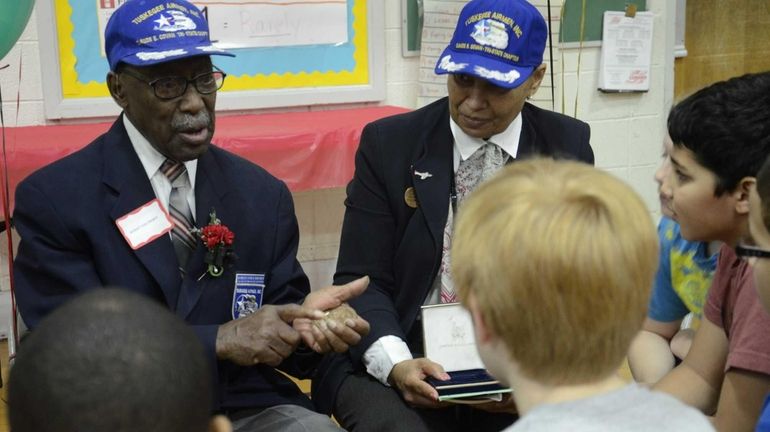 Audley Coulthurst, 88, of Jamaica, Queens, a member of the...