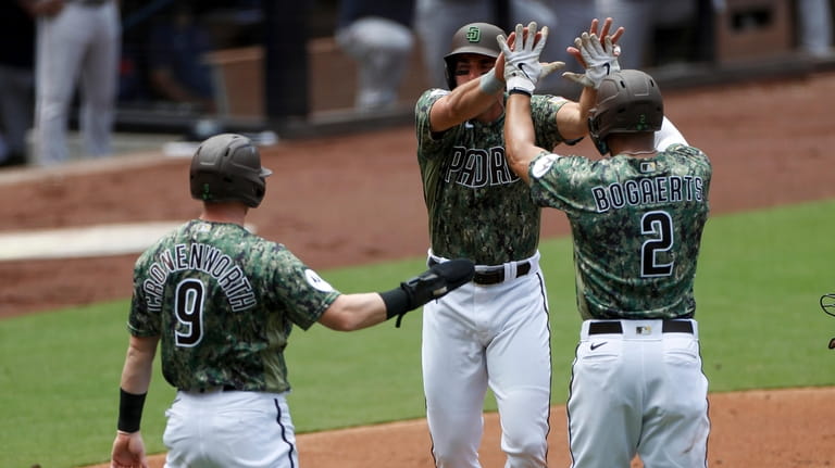 San Diego Padres right fielder Rougned Odor bats during an MLB