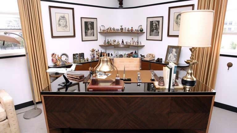 The Walt Disney Archives restored the office of company founder...