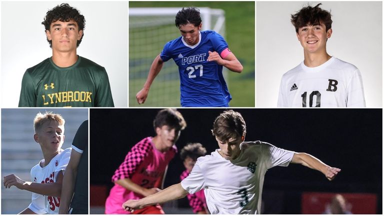 Clockwise, from top left: Marco Pantano of Lynbrook, Felix Rubinstein...