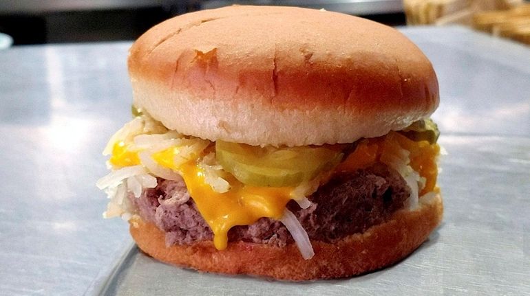 A steamed Impossible burger at BBDs in Rocky Point.