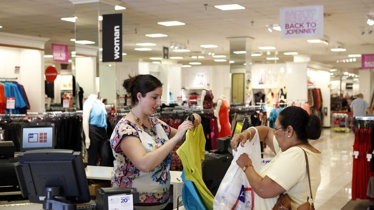 J.C. Penney has returned to more traditional sales online and...