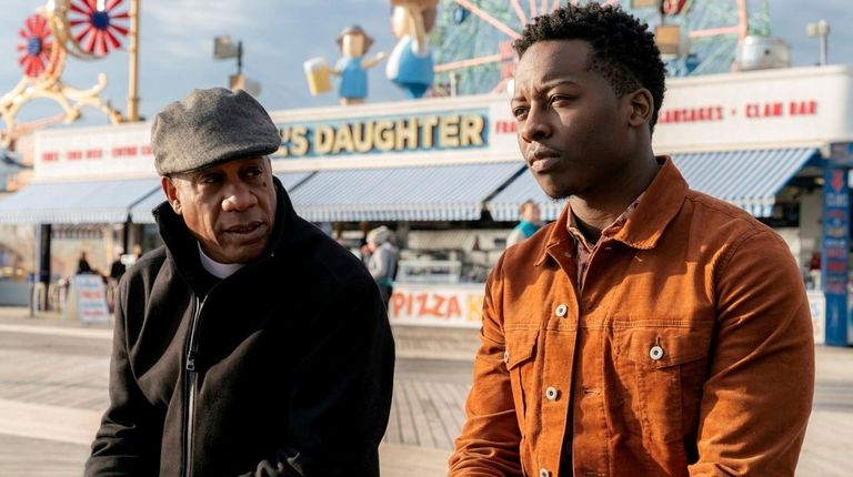 Joe Morton (left) and Brandon Micheal Hall of "God Friended...