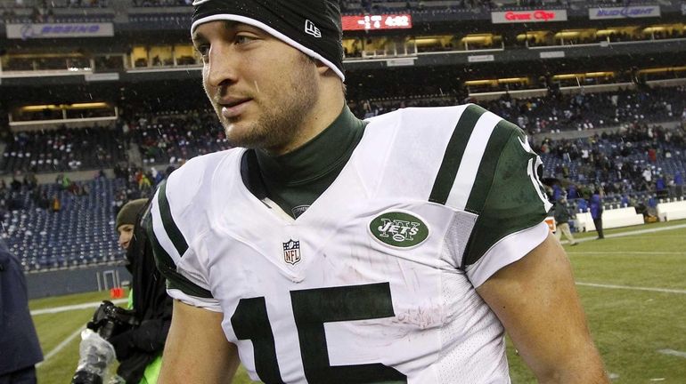 New York Jets released Tim Tebow after one season 