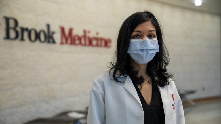 Dr. Sritha Rajupet, medical director at the Stony Brook Medicine...