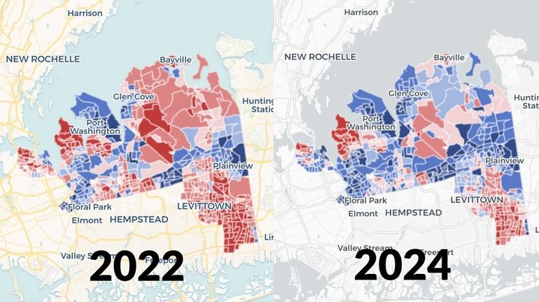 A look at how voting precincts in the Third Congressional...