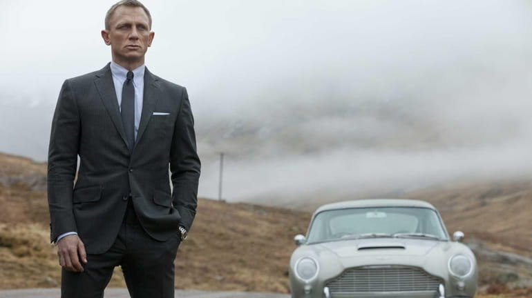 Daniel Craig is back as Bond in "Skyfall."