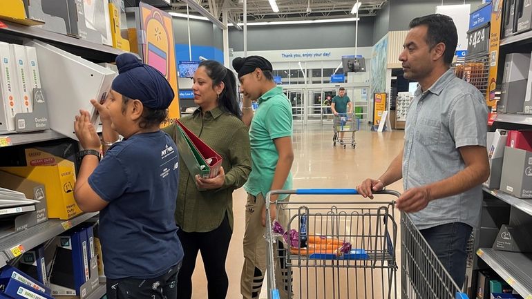 Ekamjot Singh, 10, of Bethpage, enlists his whole family — brother...