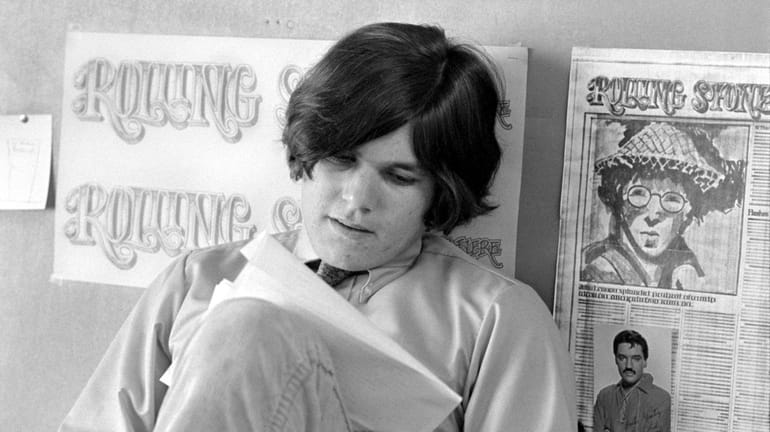 Jann Wenner in the early days of the magazine in...