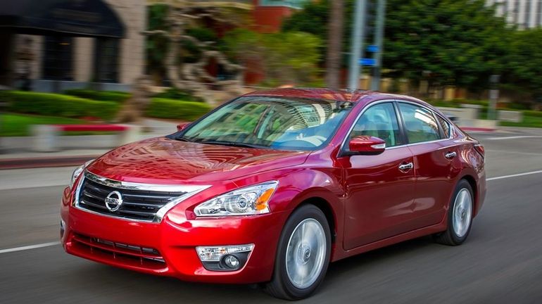 The 2014 Nissan Altima.