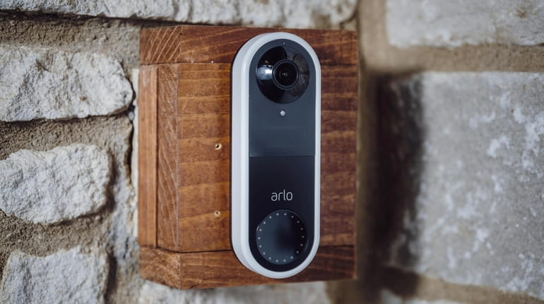 Arlo Video Doorbell has high-definition resolution, a live video feed,...