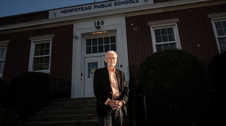 Bill Johnson, the state-appointed monitor for the Hempstead district.