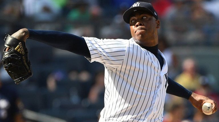 Aroldis Chapman is entrenched as the Yankees closer, Joe Girardi...