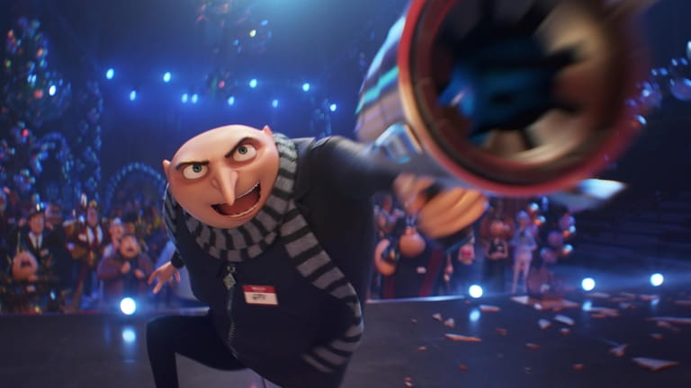 This image release by Illumination & Universal Pictures shows Gru,...