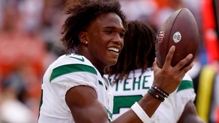 Garrett Wilson 'excited' to help Jets win amid breakout