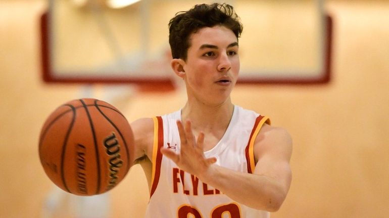 David DeBusschere of Chaminade fakes the pass during a CHSAA...