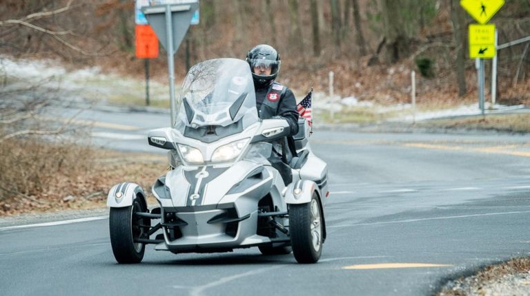 Jeff Zero says the attention his Spyder 3-wheeler attracts makes...