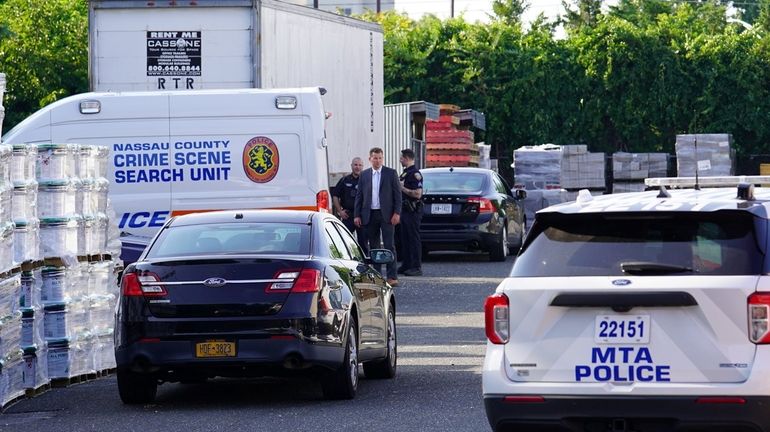 Nassau County police detectives are investigating the discovery of human...