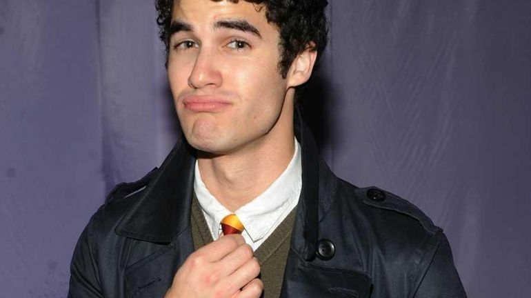 "Glee" actor Darren Criss attends the after party for the...