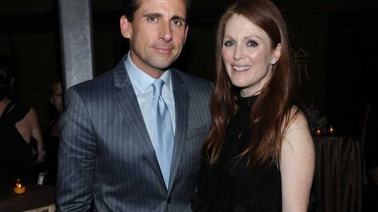 Steve Carell and Julianne Moore attend the world premiere after-party...