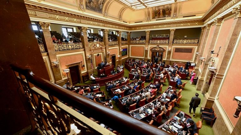 The Utah House of Representatives convenes in a special session...