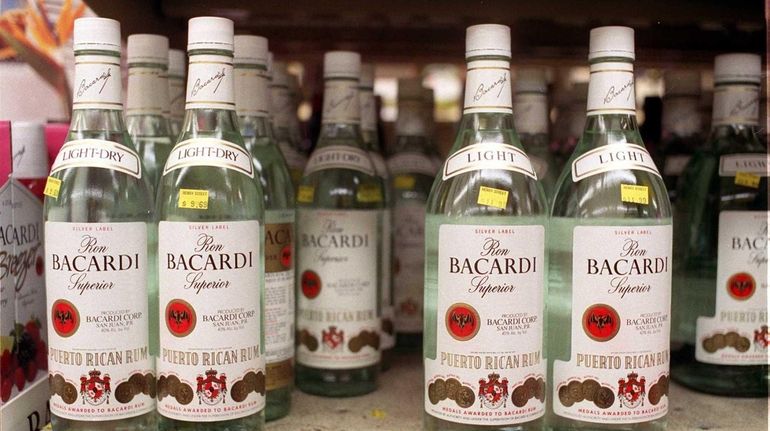 Among the consumer companies "digging in" in Russia are Bacardi,...