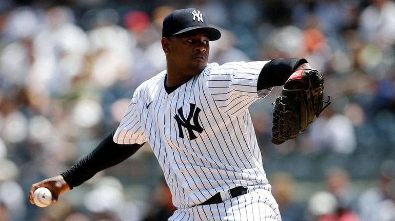 Yankees pull Luis Severino after seven no-hit innings