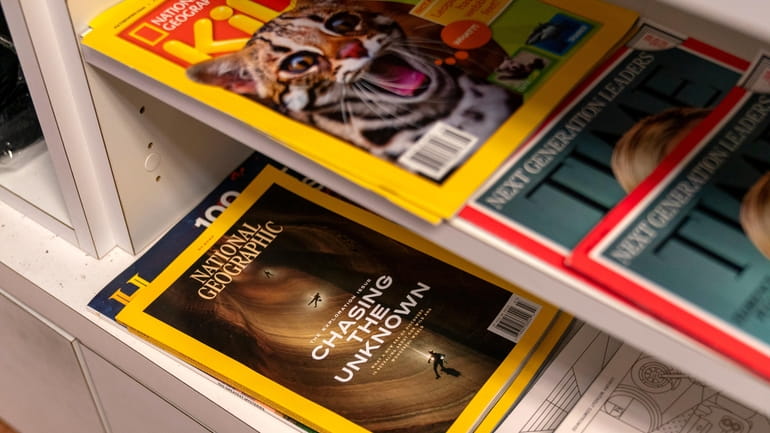 The July 2023 edition of National Geographic is for sale...