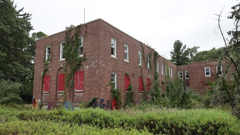 A building at the former Kings Park Psychiatric Center in...