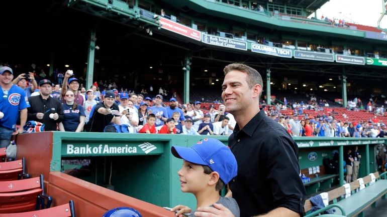 Theo Epstein, president of baseball operations for the Chicago Cubs,...