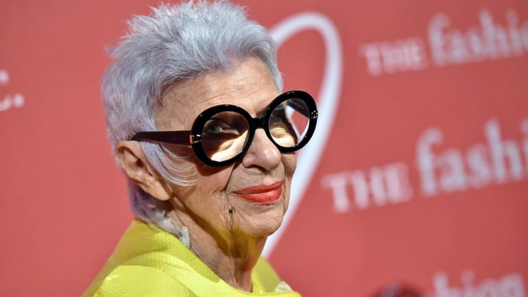 In this Oct. 27, Auteur of Style honoree Iris Apfel...