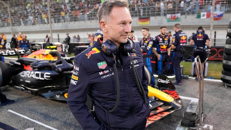 Red Bull team principal Christian Horner during the Formula One...