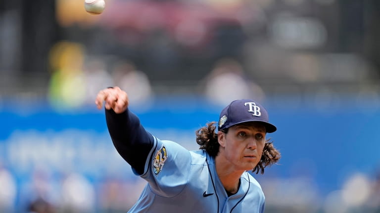 Tyler Glasnow strikes out eight in Rays ace's season debut vs. Dodgers 