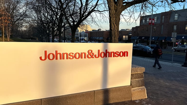 The Johnson & Johnson headquarters in New Brunswick, New Jersey,...
