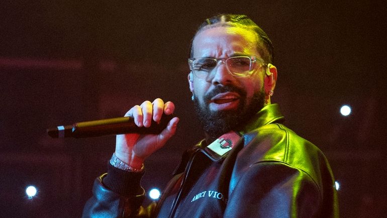 Drake will play UBS Arena at Belmont Park on March...