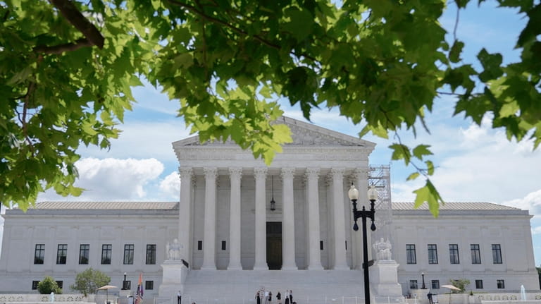 The U.S Supreme Court is seen, Thursday, June 20, 2024,...