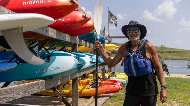 Mike Fehling, owner of Empire Kayaks in Island Park.