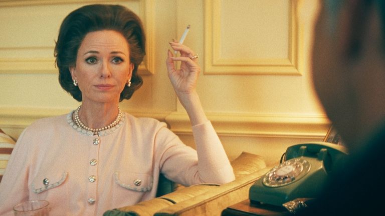 Naomi Watts as Babe Paley in "Feud: Capote vs. the...