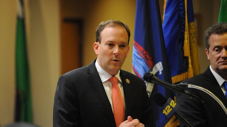 Congressman Lee Zeldin (R, NY-1), member of the House Transportation...