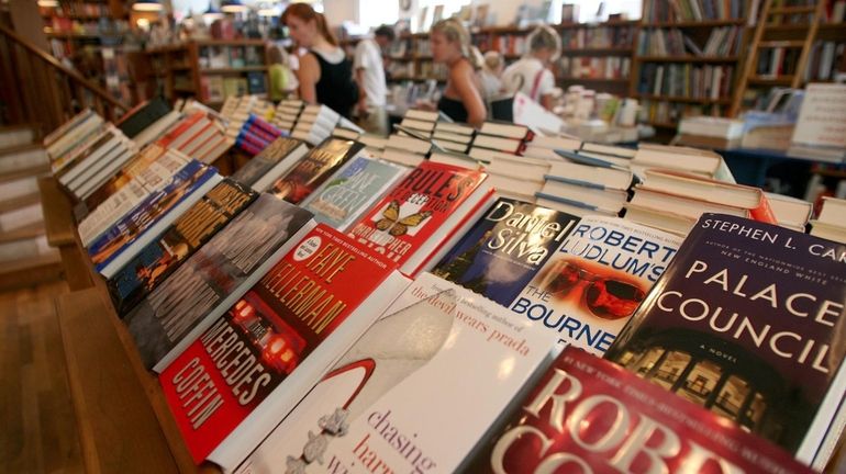 A selection of books at BookHampton in East Hampton.