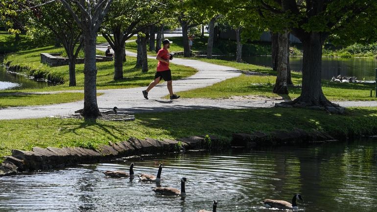 Babylon Village Park, home to Argyle Lake, is a short...