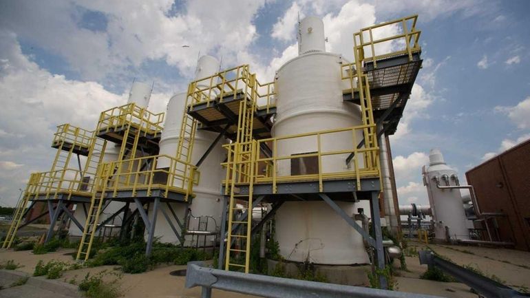 The Cedar Creek Water Pollution Control Plant in Wantagh