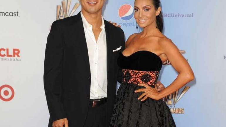 Mario Lopez and Courtney Mazza arrives at the 2011 NCLR...