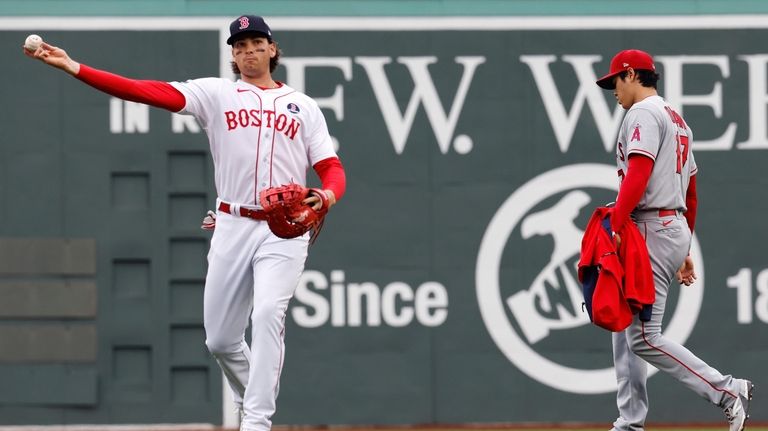 Red Sox can't close out sweep of Angels, lose 5-4 on Patriots' Day