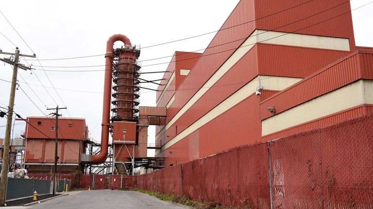 The Covanta facility on Gleam Street in West Babylon in...