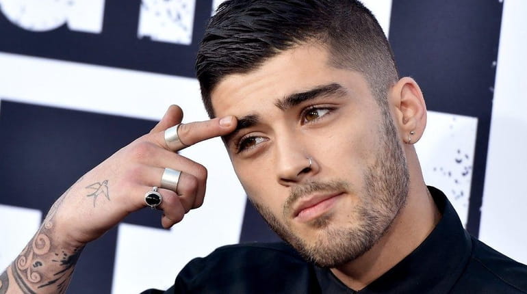 Zayn Malik, formerly of One Direction, arrives at the premiere...