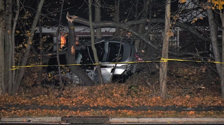 A driver was killed in a one-car crash on Lowell Avenue...