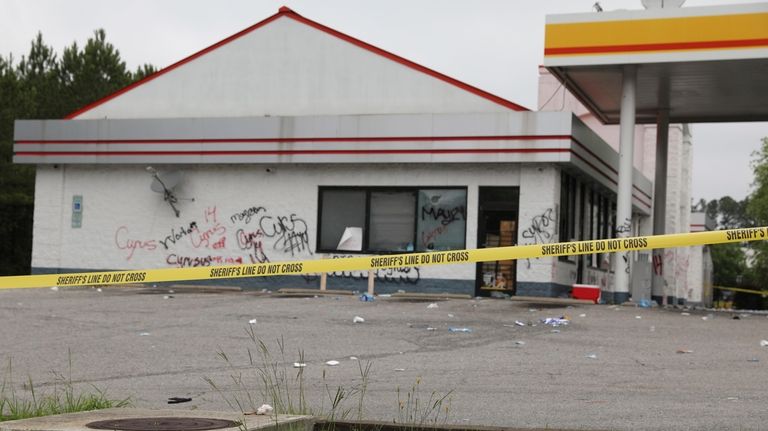 The Xpress Mart convenience store is seen on Tuesday, May...